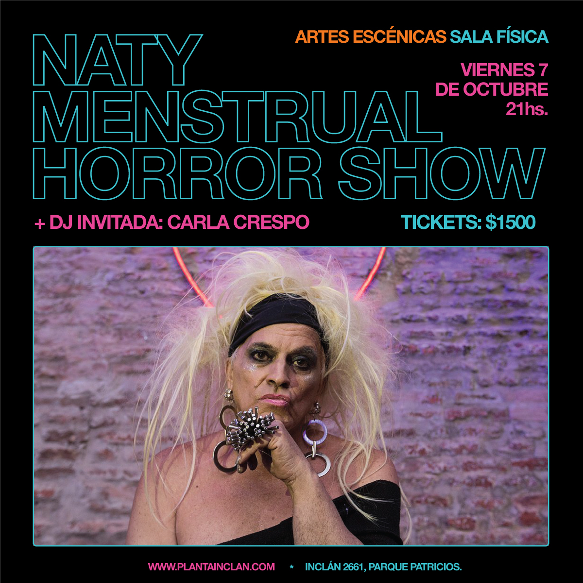 NATY MENSTRUAL HORROR SHOW » Planta