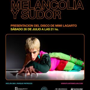 Melancolía y sudor, presentacion del disco de Mimi Lagarto